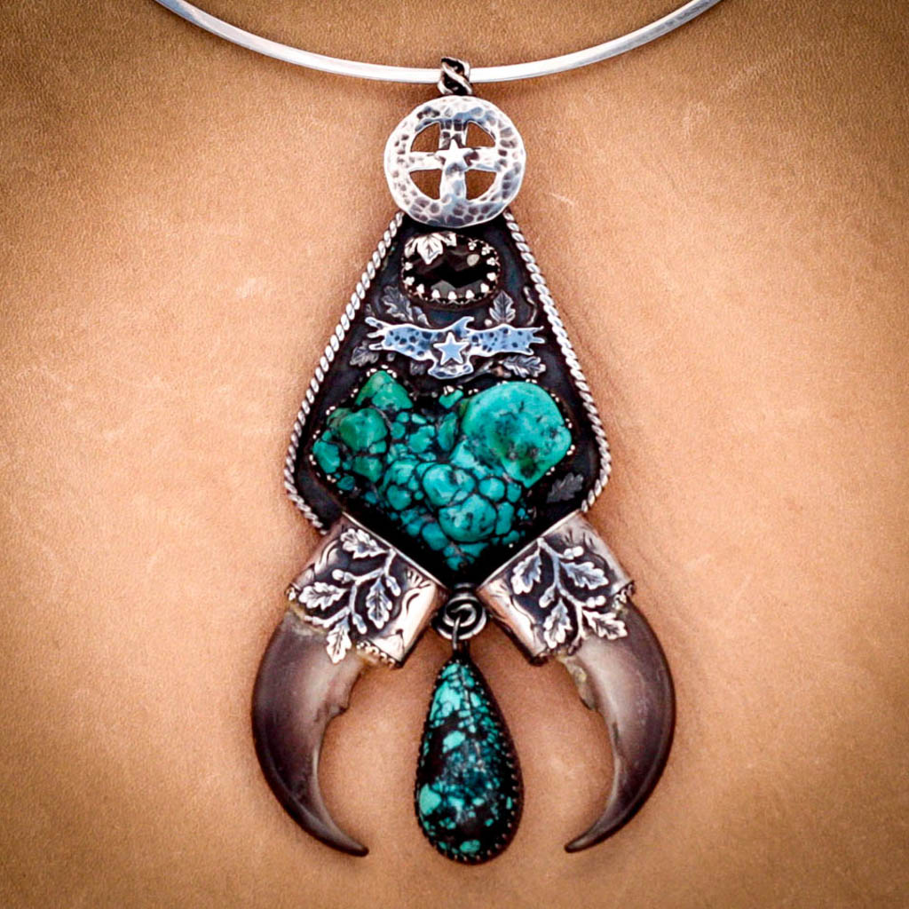 The bear symbolizes power, strength and a quiet confidence