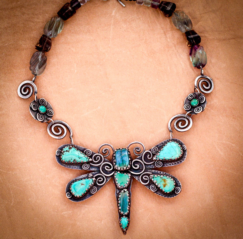 Capturing the essence of the dragonfly in handcrafted jewelry
