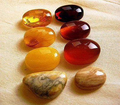 amber in all its forms...