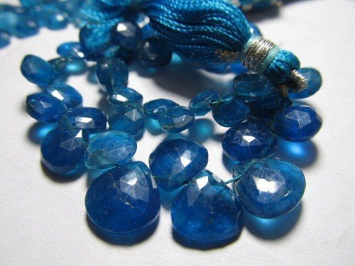 Blue Apatite can be worn for enhancing mental clarity and stimulating the intellect