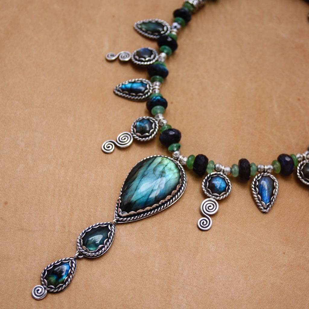 Labradorite Necklace ~ The Goddess Awakens