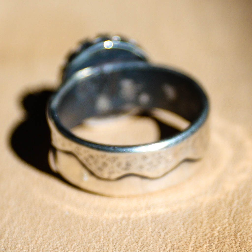 Orange Garnet Ring ~ Follow the Sun