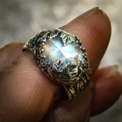 Angela Blessing Jewelry- moonstone ring