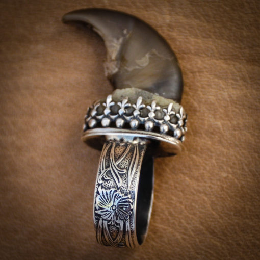 Angela Blessing Jewelry- bear claw ring